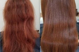Cold Hair Botox: deep restoration of strands