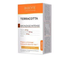 Biocyte Terracotta Bronzage Intense suplement diety aktywujący opaleniznę 30 kapsułek
