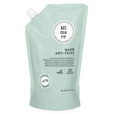 Smoothing mask with macadamia oil Mimare Anti-Frizz Mask