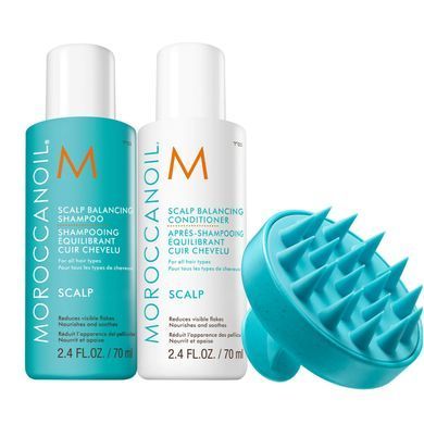 Zestaw do oczyszczania skóry głowy Moroccanoil Scalp Discovery