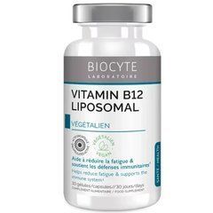 Biocyte Witamina B12 suplement diety na zmęczenie i wzmocnienie odporności 30 kapsułek