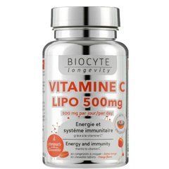 Biocyte Witamina C Lipo 500 mg Suplement diety 30 szt.