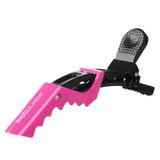 Hairclips with the Brazil-Prof logo 6 pcs. black and pink