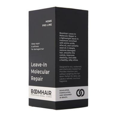 Несмываемый кондиционер Boomhair Professional Leave-In Molecular Repair для волос