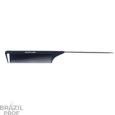 Carbon comb with logo Brazil-Prof