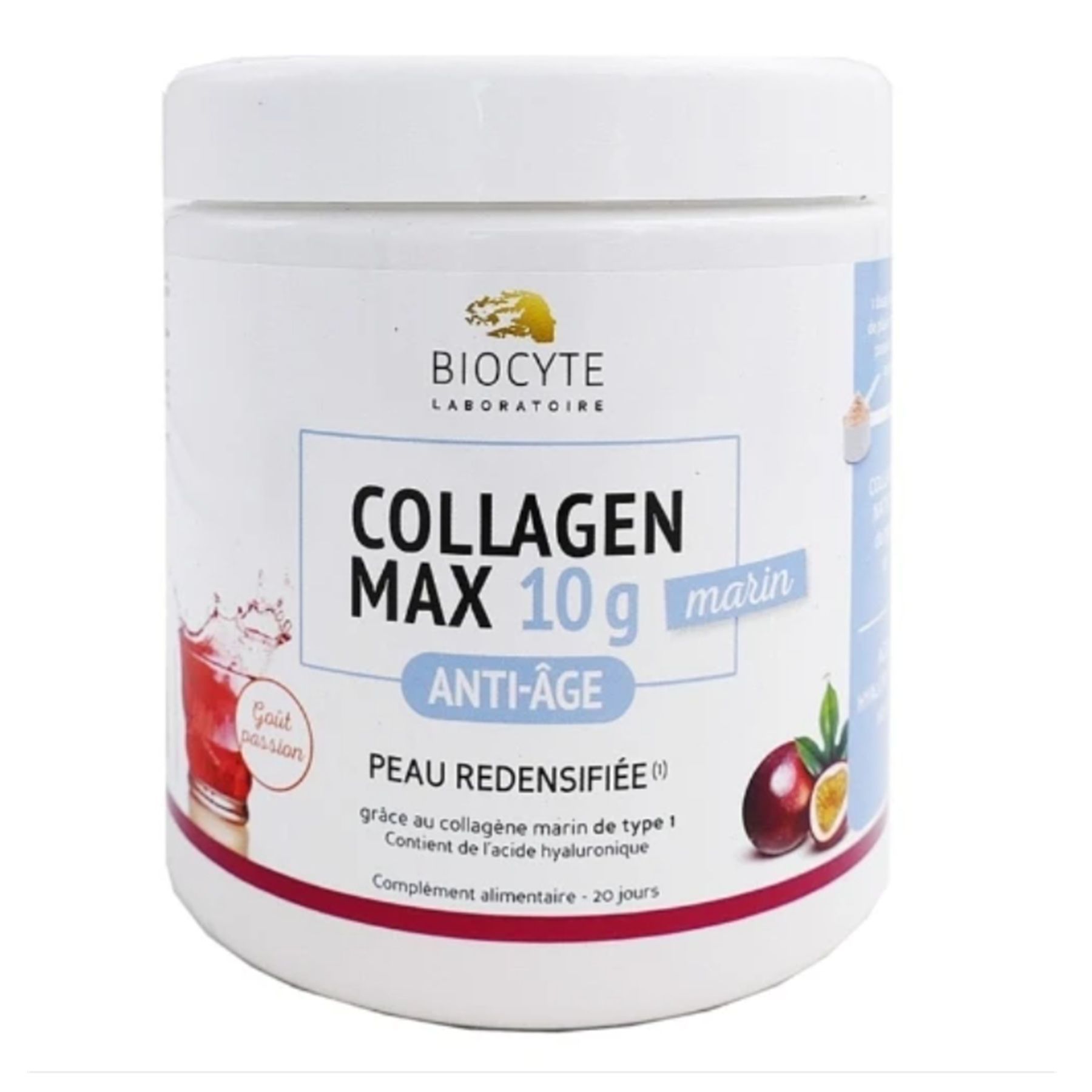 BIOCYTE Collagen Max 10g Marine food supplement based on marine ...
