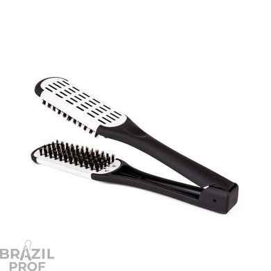 Comb-Brush, Straightening Combs, Black and White