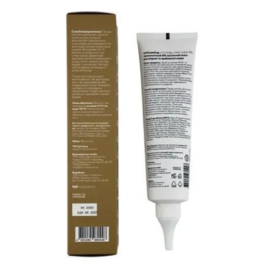 Кислотний пілінг Full Force scaler 8% acid HOME для жирної та проблемної шкіри голови 100 мл