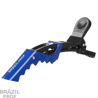 Затискачі для волосся з логотипом Brazil-Prof