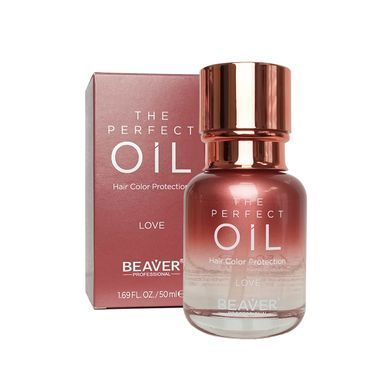 Beaver The perfect oil love perfumowany olejek do włosów nawilżający i chroniący kolor 50 ml Beaver The perfect oil love perfumowany olejek do włosów nawilżający i chroniący kolor