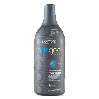 Нанопластика для волос Salvatore Professional Blue Gold Keratin