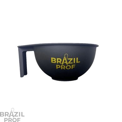 Cosmetic bowl with Brazil-Prof logo
