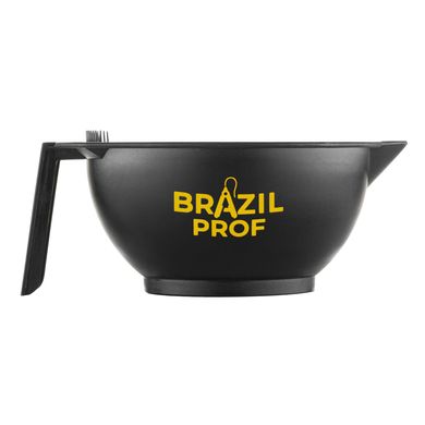 Czarna miska kosmetyczna z logo Brazil-Prof