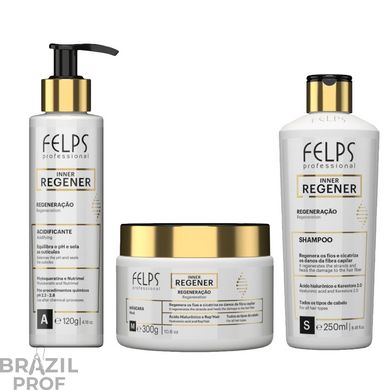 Felps Inner Regeneration 3-in-1 Hair Activator, Shampoo, Mask