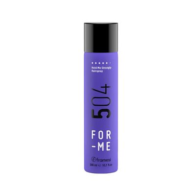 Framesi 504 Hold Me Strongly Hairspray medium hold liquid hairspray